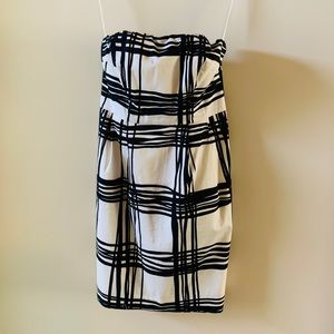 Express strapless dress